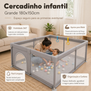 Cercadinho Infantil Dobrável para Bebê