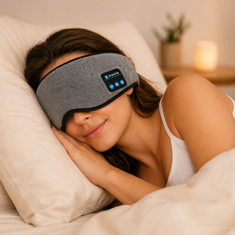 Máscara de Dormir com Fone Bluetooth SleepSound™