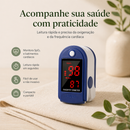 Oxímetro Digital de Dedo — Monitoramento Simples e Confiável