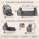 Mochila Maternidade com Berço Portátil 2 em 1